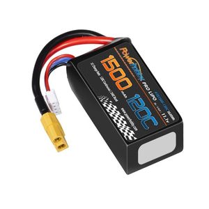 POWERHOBBY 3S 11.1V 1500mah 120C Lipo Battery w XT60 Plug PHB3S1500120CXT60