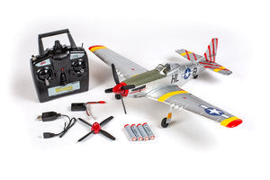 P-51D Mustang 500mm Brushless RTF Warbird RGRA1600