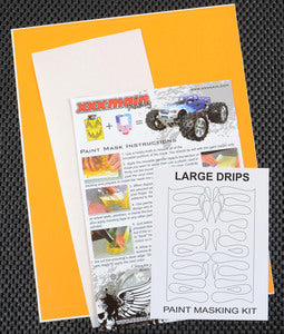Large Drips Paint Mask XXXM005L