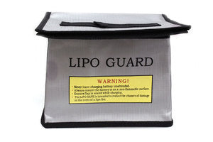 Lipo Battery Charging Safety Bag 215x145x165mm with Zipper