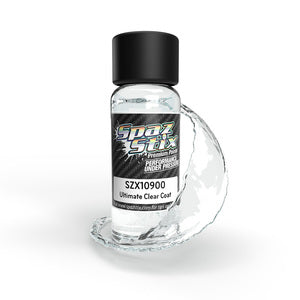 Ultimate Clear Coat for Mirror Chrome, Airbrush Ready Paint, 2oz Bottle SZX10900