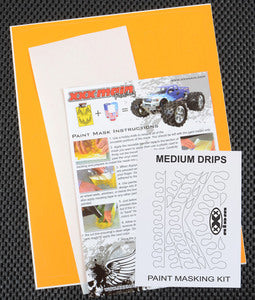 Medium Drips Paint Mask XXXM003L