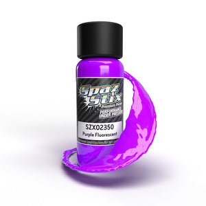 Purple Fluorescent Airbrush Ready Paint, 2oz Bottle SZX02350