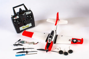 T-28 Trojan Micro RTF Airplane with PASS (Pilot Assist Stability Software) System RGRA1302