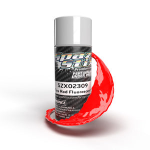Fire Red Fluorescent Aerosol Paint, 3.5oz Can 02309