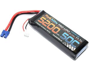 3S 11.1V 5200mAh 50C LiPo Battery with EC3 Connector PHB3S520050CEC3