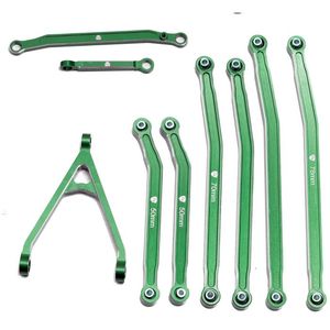 Aluminum High Clearance Chassis Links, Green, for Axial SCX24 Jeep / Gladiator PHSCX24130