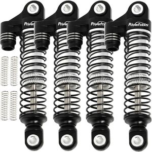 Aluminum 51mm Long Travel Shocks,  for Traxxas TRX-4M BLACK PHBTRX597