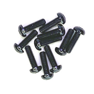 Button Head Hex Screw 3x10mm Black (10pcs)