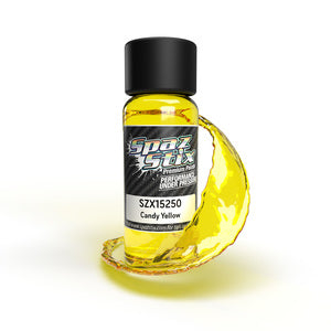 Candy Yellow Airbrush Ready Paint, 2oz Bottle 15250