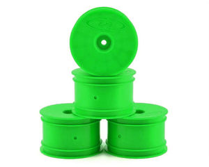DE Racing Speedline 2.2 1/10 Buggy Rear Wheels (4) (B6/B74/22/22-4) (Green) w/12mm Hex DER-SB4-ARG