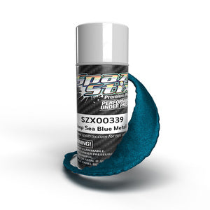 Deep Sea Blue Metallic Aerosol Paint, 3.5oz Can 00339