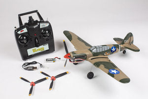 Curtiss P-40 Warhawk Micro RTF Airplane with PASS RGRA1305
