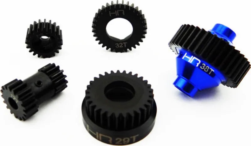 Hot Racing Hardened Steel Two-Speed Gear Set: Traxxas Jato 3.3 sjt1000xf06