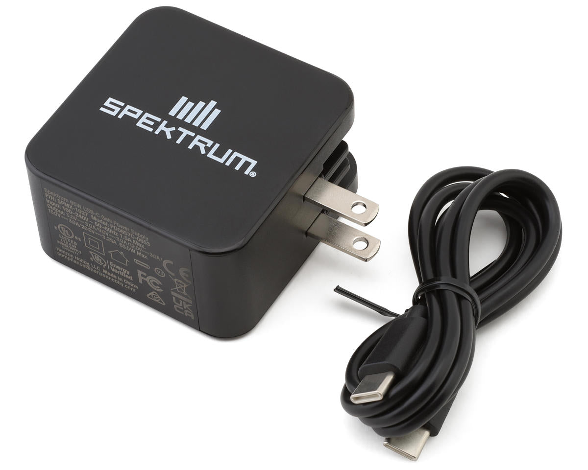 Spektrum 65W USB-C GaN Power Supply SPMX-1027