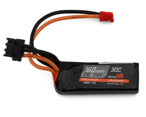 Spektrum RC Axial® SCX30 2S 30C LiPo Battery Pack (7.4V/160mAh) SPMX-1122
