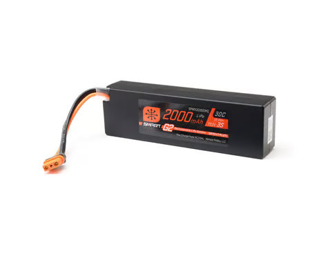 Spektrum RC 3S Smart G2 30C LiPo Battery Pack (11.1V/2000mAh) w/IC2 Connector SPMX203S30H2