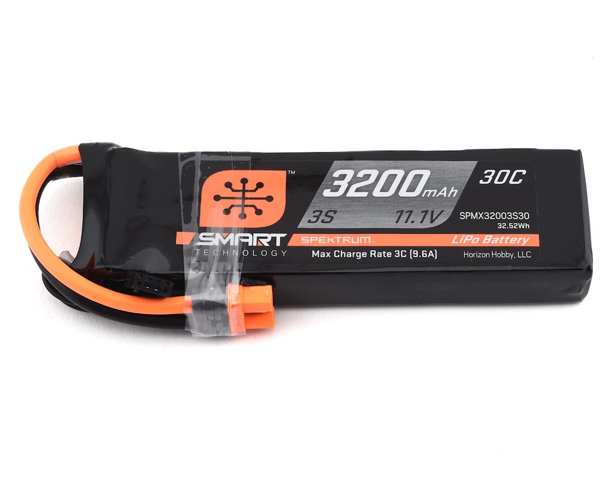 Spektrum RC 3S Smart LiPo Battery Pack w/IC3 Connector (11.1V/3200mAh) SPMX32003S30