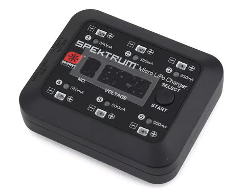 Spektrum RC S63 DC/USB 1S LiPo Smart Charger SPMXC1060