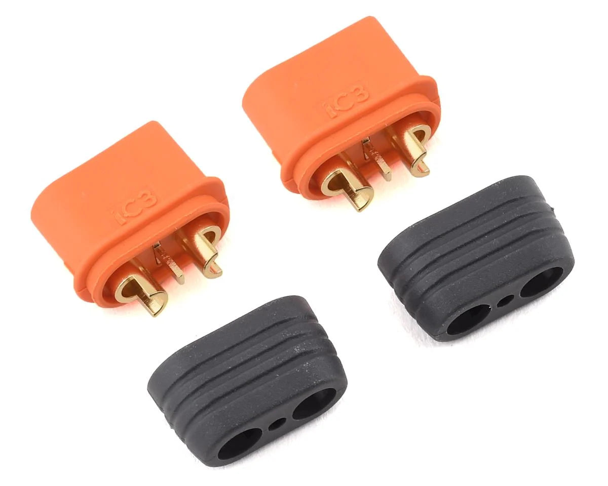 Spektrum RC IC3 Device Connector (2) (Male) SPMXCA303