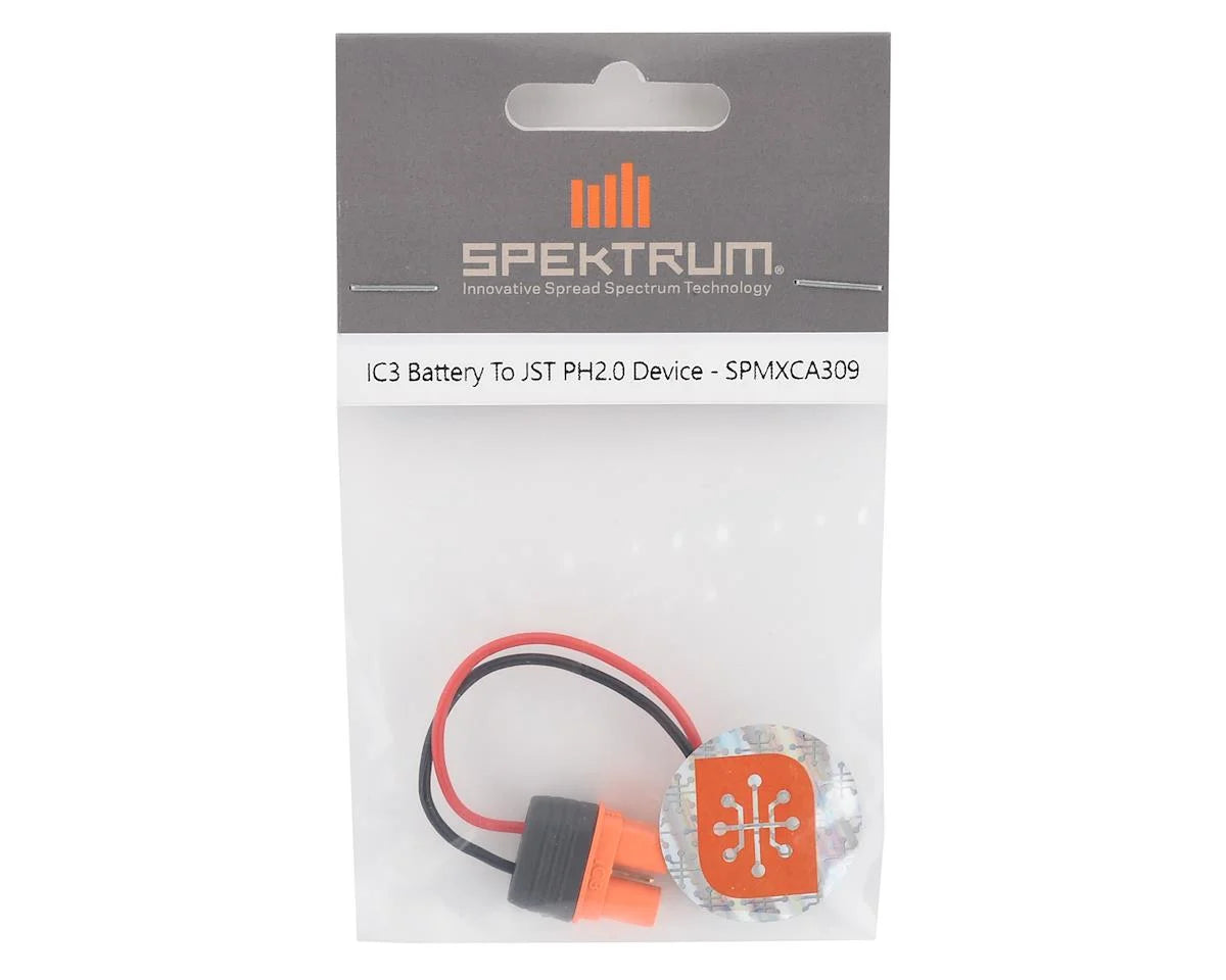 Spektrum RC IC3 Device to JST PH2.0 Battery