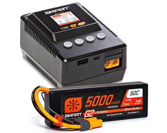 Spektrum RC Smart G2 PowerStage 2S Bundle (IC5) SPMXPSS200
