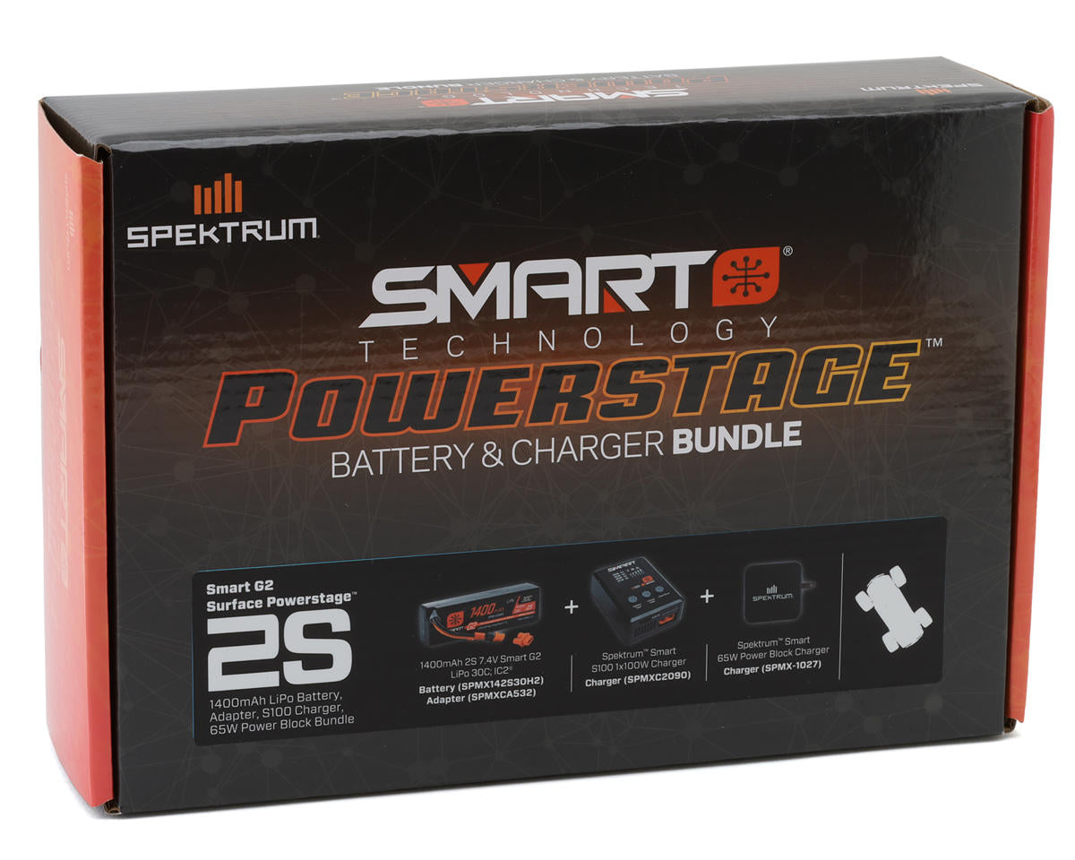 Spektrum RC Smart PowerStage Surface Bundle w/2S SPMXPSS215