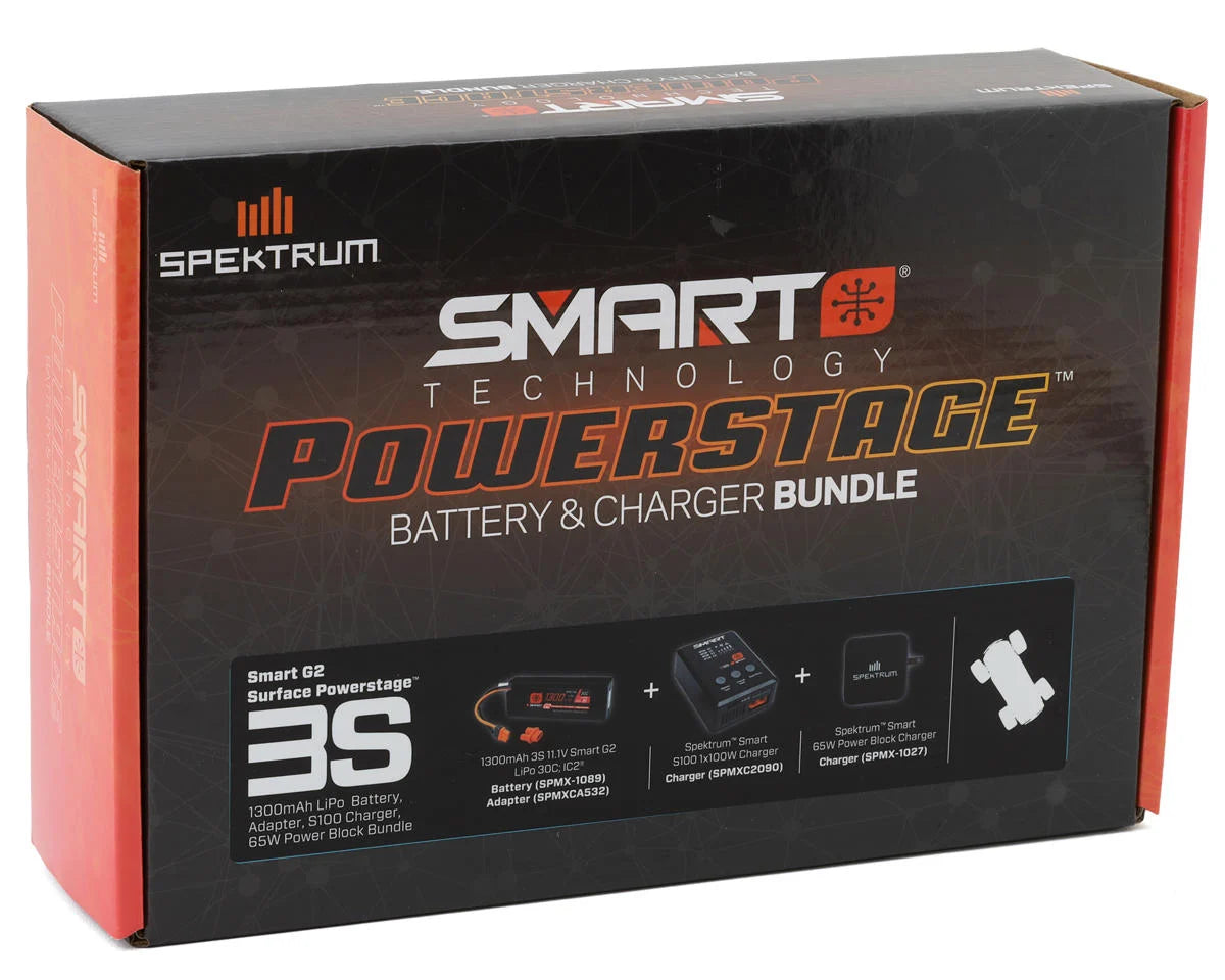 Spektrum RC Smart PowerStage Surface Bundle (IC2) SPMXPSS315