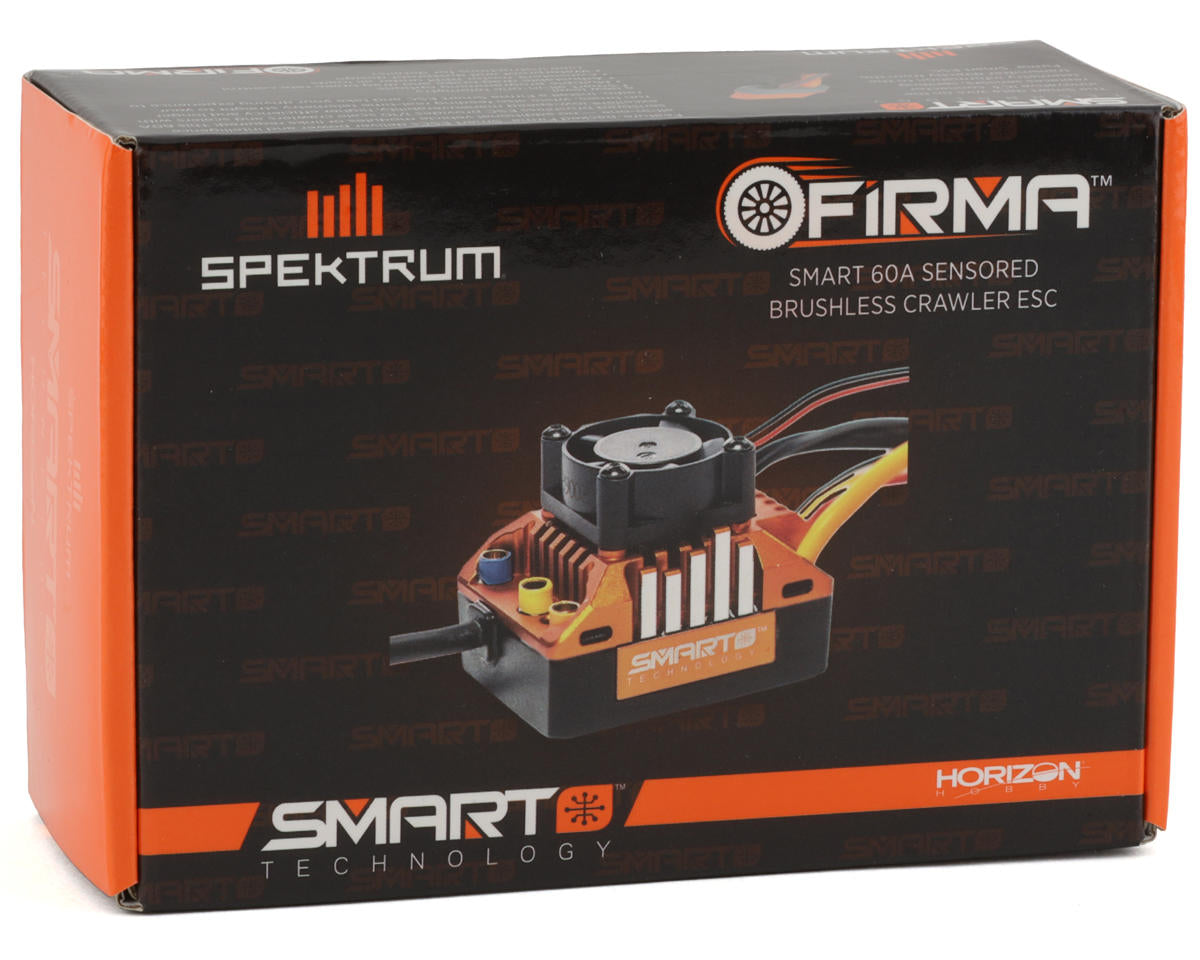 Spektrum RC Firma 60A Sensored Brushless Smart Crawler ESC SPMXSE1060