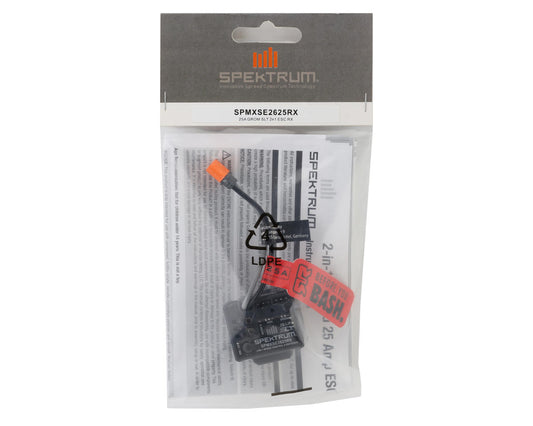 Spektrum RC Arrma Grom 25A SLT 2-in-1 Integrated ESC & RX Unit SPMXSE2625RX