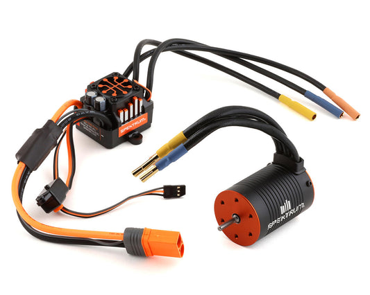 Spektrum RC Firma 100 Amp Brushless Smart ESC/Motor Drag Racing Combo (6500kV) SPMXSEMC13