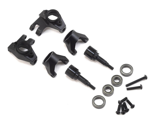 SSD RC TRX-4 Front Axle Portal Delete Kit (Black) SSD00245