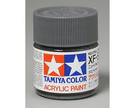 Tamiya XF-53 Flat Neutral Grey Acrylic Paint (23ml) TAM81353