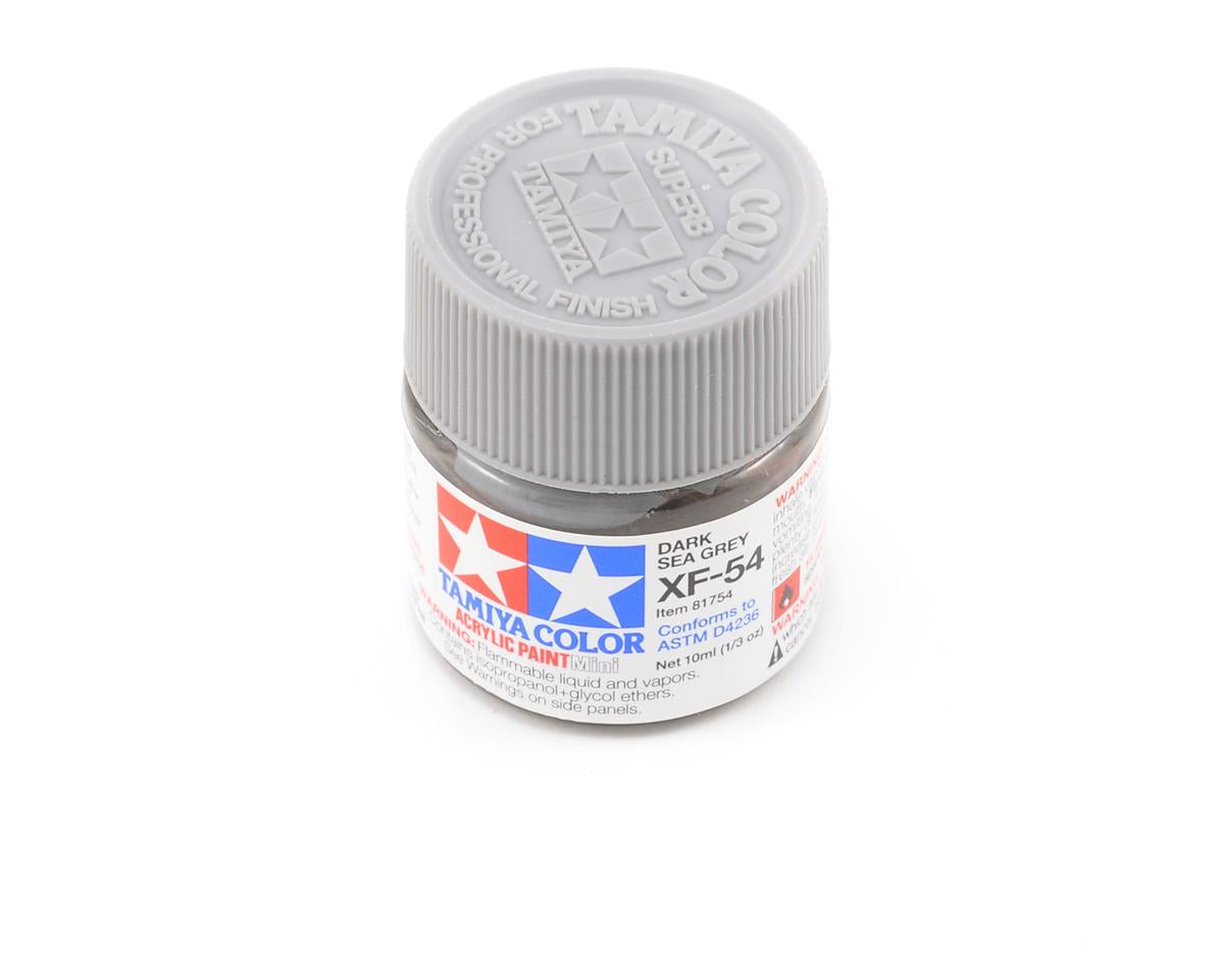 Tamiya XF-54 Flat Dark Sea Grey Acrylic Paint (10ml) TAM81754