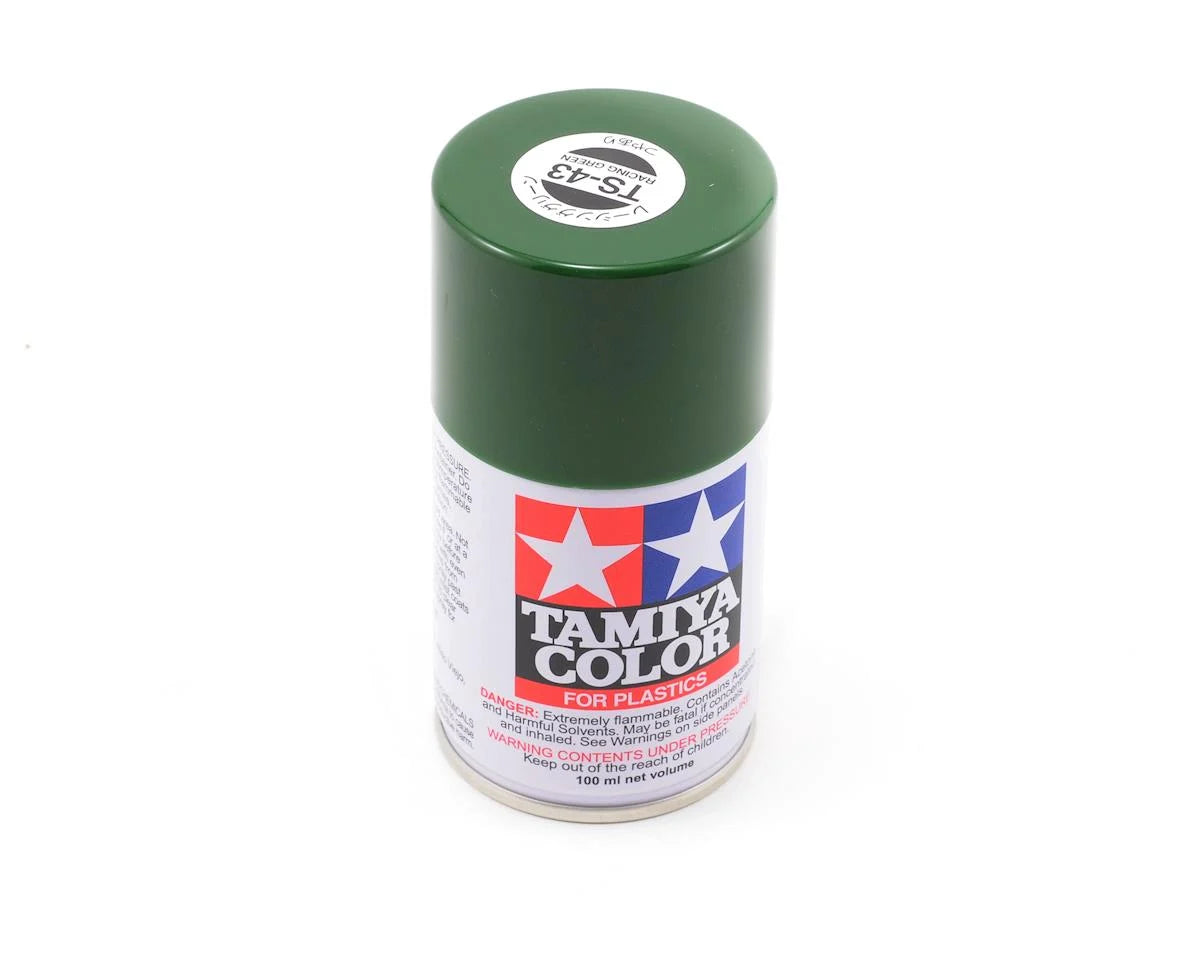 Tamiya TS-43 Racing Green Lacquer Spray Paint (100ml) 85043