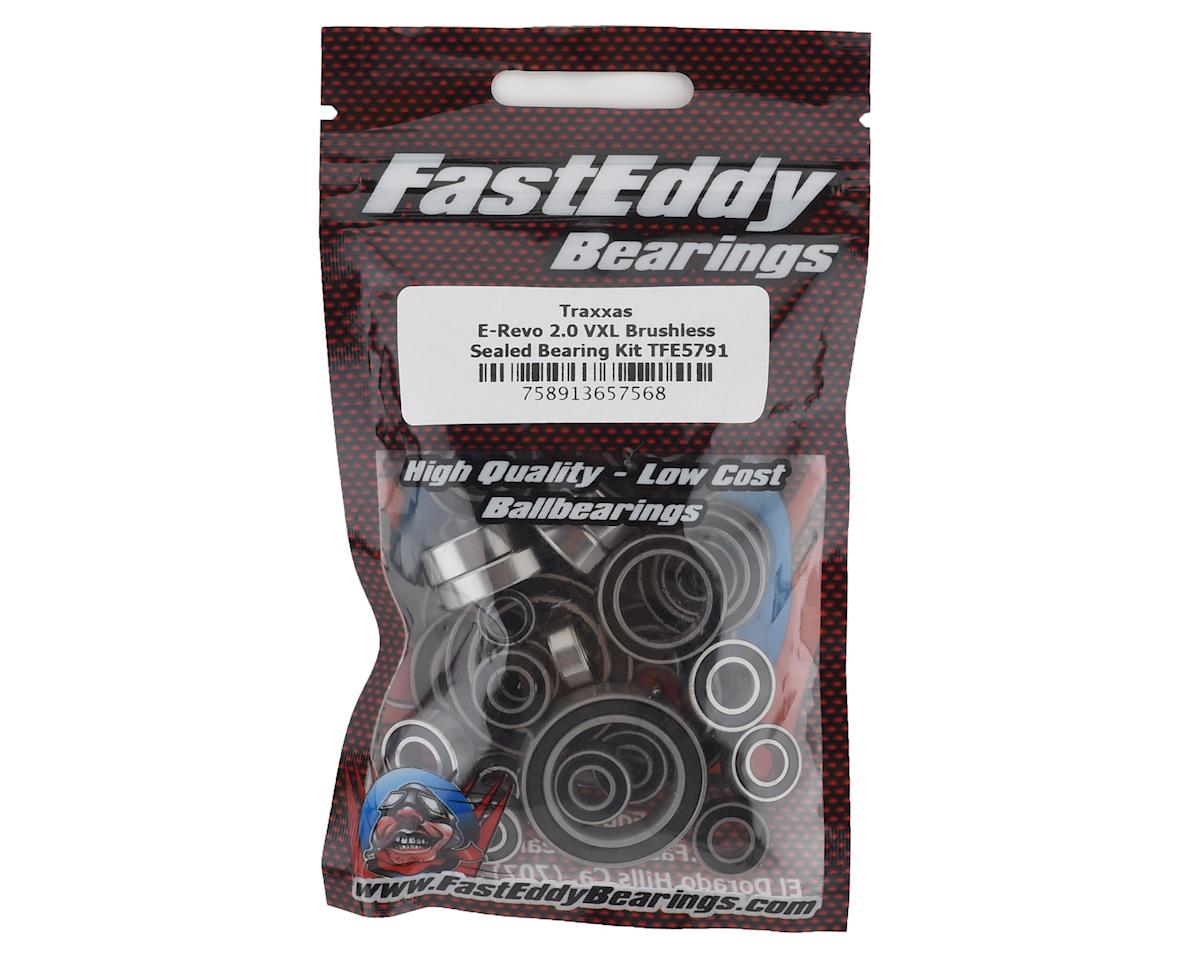 FastEddy Sealed Bearing Kit for Traxxas E-Revo 2.0 VXL Brushless TFE5791