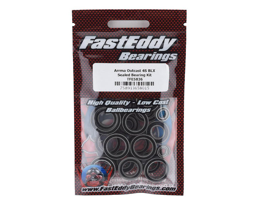 FastEddy Arrma Outcast 4S BLX Sealed Bearing Kit tfe5836