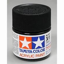 Tamiya X-1 Black Gloss Finish Acrylic Paint (23ml) 81001