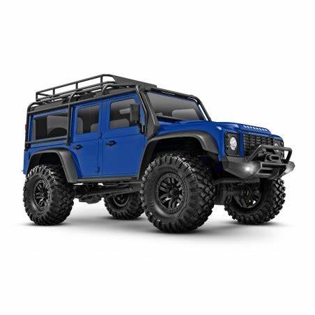 TRAXXAS 1/18 Scale 4X4 Trail Truck, Defender 97054-1 BLUE trx4m