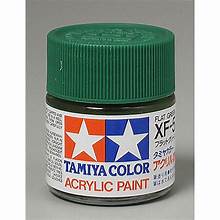 Tamiya XF-5 Flat Green Acrylic Paint (23ml) TAM81305