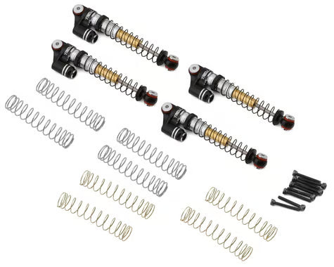 Treal Hobby Axial SCX24 Aluminum Long Travel Threaded Shocks (Black) (4) (43mm) X003A8HTBD