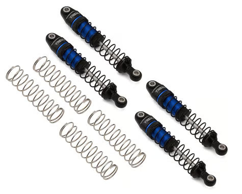 Treal Hobby 59mm Long Travel Shock Set for Traxxas TRX-4M® & TRX-4MT™ (Blue) (4) (Front/Rear) TLHTTRX-4M-109