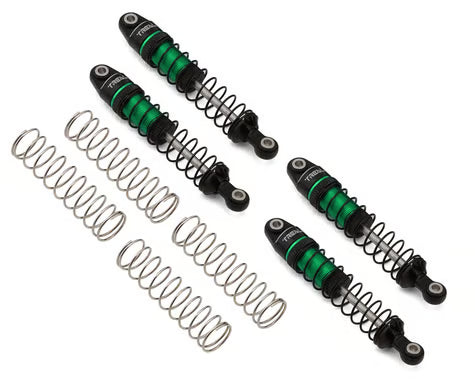 Treal Hobby 59mm Long Travel Shock Set for Traxxas TRX-4M® & TRX-4MT™ (Green) (4) (Front/Rear) TLHTTRX-4M-110