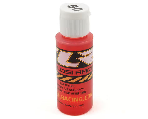 Team Losi Racing Silicone Shock Oil (2oz) (50wt) TLR74013