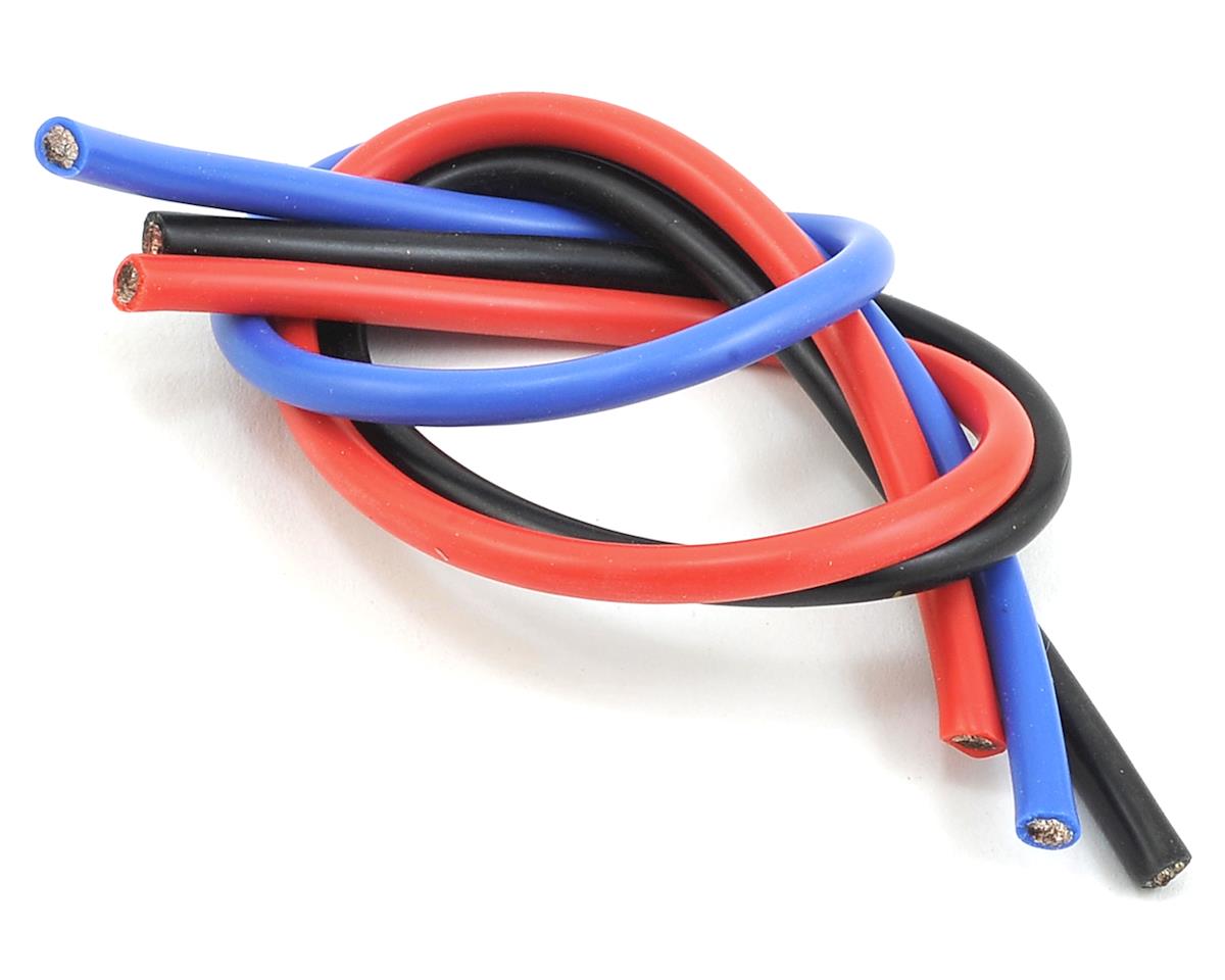 TQ Wire Silicone Wire Kit (Black, Red & Blue) (1' Each) (10AWG) TQW1103