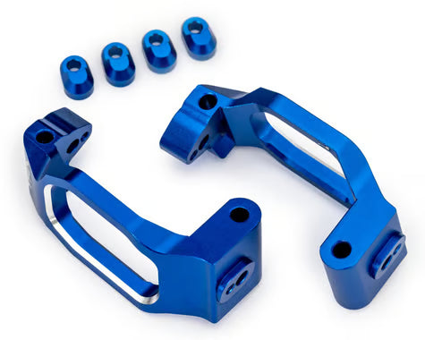 Traxxas Maxx® Slash® Aluminum Caster Blocks Blue (2) 10232