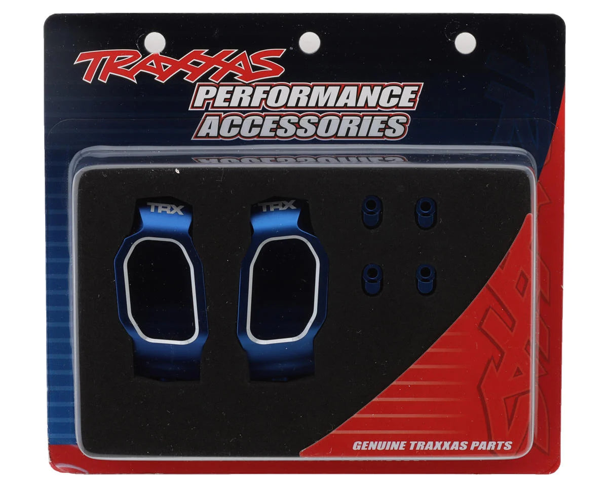 Traxxas Maxx® Slash® Aluminum Caster Blocks Blue (2) 10232