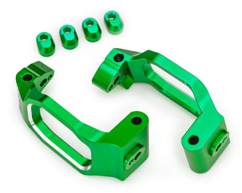 Traxxas Maxx® Slash® Aluminum Caster Blocks GRN (2) 10232