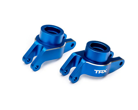 Traxxas Maxx® Slash® Aluminum Rear Stub Axle Carriers (Blue) (2) 10252-BLUE