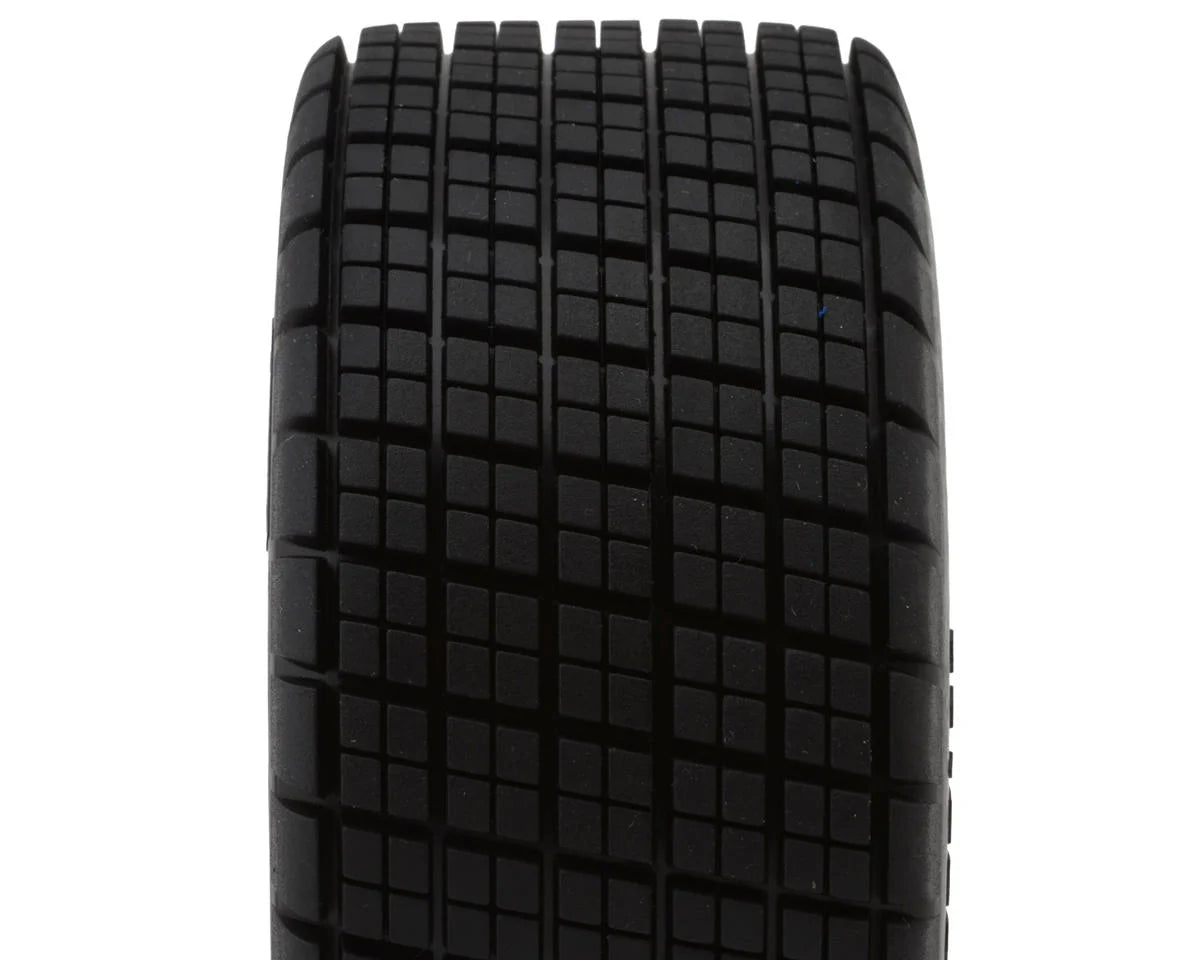 Traxxas Slash® Modified Hoosier® Dual Profile 2.2/3.0" Pre-Mounted Dirt Oval Tires (Grey) (2) (Front) 10473R